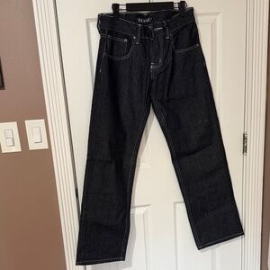 Women’s Dark Blue Straight-Leg Jeans